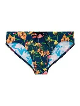 Плавки HOM Swim Trunks Flamingo, цвет navy/mixed colors