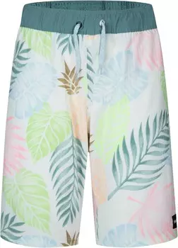 Плавки Hurley Kids Washed Pineapple Pull-On Swim Trunks, цвет Pale Ivory