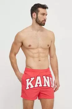 Плавки Karl Kani, красный