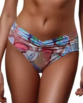 Плавки-кюлоты с принтом Karla Vivian, мультиколор