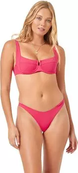 Плавки L*Space Cabana Bitsy Bottoms, цвет Hot Cherry