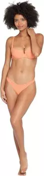 Плавки L*Space Pointelle Rib Cabana Bitsy Bottoms, цвет Sunset