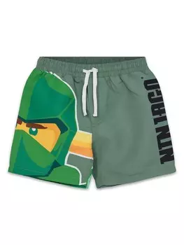 Плавки LEGO kidswear Swim Trunks LWARIS 310, зеленый