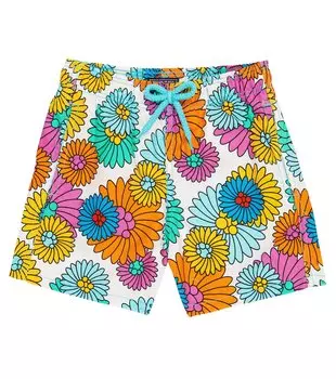 Плавки Marguerites с цветочным принтом Vilebrequin, мультиколор