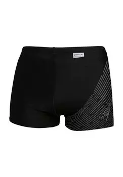 Плавки Medley Logo Aquashort, хлорустойчивые, с эластичным поясом, мужские speedo, цвет Blk Usacharco