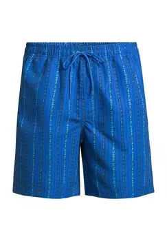Плавки мужские, в полоску, на эластичном поясе Manguun, цвет Aop Blue