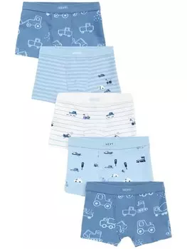 Плавки Next, цвет Navy/Opal/Light blue/White