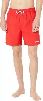 Плавки Oakley Beach 18" Volley, цвет High-Risk Red