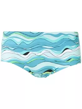 Плавки Ondas с принтом Amir Slama, синий