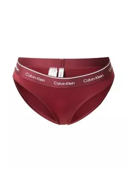 Плавки от бикини Calvin Klein Swimwear, цвет Berry