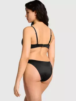 Плавки от бикини Golden Hour Pink By Frankies Bikinis, черный