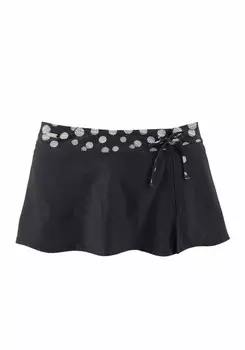 Плавки от бикини LASCANA, черный/белый