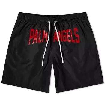 Плавки Palm Angels Pa City Swim, черный/красный