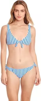 Плавки Polo Ralph Lauren Coastal Stripe Tie Side Hipster Bottoms, цвет Cobalt