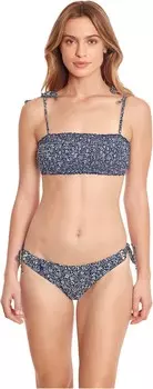 Плавки Polo Ralph Lauren Sprouting Floral Side Laced French Bottoms, синий