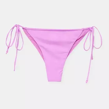 Плавки Pull&Bear Bikini With Ties, сиреневый