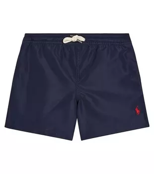 Плавки путешественника Polo Ralph Lauren Kids, синий