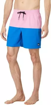 Плавки Quiksilver Butt Logo 17" Volley, цвет Moonlite Mauve