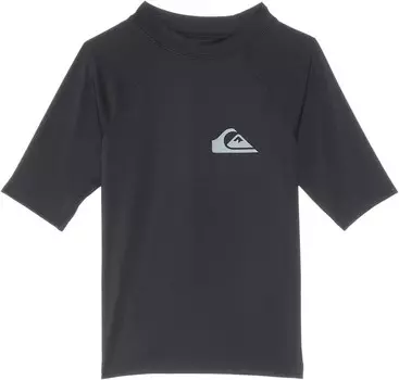 Плавки Quiksilver Kids Everyday UPF50 Short Sleeve, черный