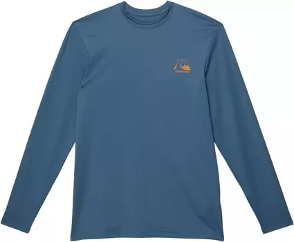 Плавки Quiksilver Kids Heritage Heather Long Sleeve, цвет Provincial Blue Heather