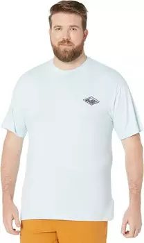 Плавки Quiksilver Mix Short Sleeve Surf Tee, цвет Blue Grey