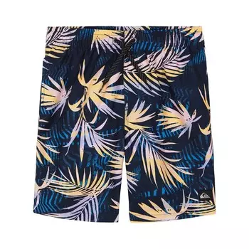 Плавки Quiksilver Palm Tree для мальчиков 8–20 лет, темно-синий