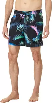 Плавки Quiksilver Surfsilk Mix 17" Volley, цвет Tarmac