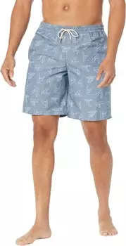 Плавки Quiksilver Waterman Fin Party Volley, цвет Ensign Blue