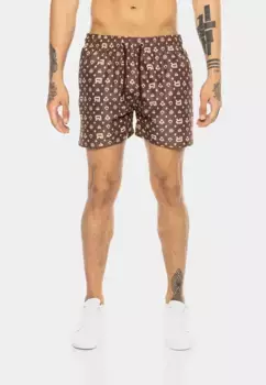 Плавки RedBridge, рисунок R, коричневый