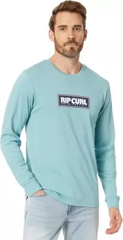 Плавки Rip Curl Icons Of Surf L/S UV Tee, цвет Dusty Blue
