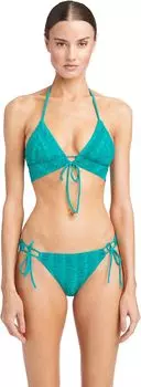 Плавки Robin Piccone Sahara Side Tie Bottoms, цвет Buttercup