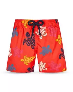 Плавки с черепаховым принтом Vilebrequin, цвет Red