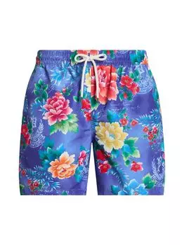 Плавки с цветочным принтом Polo Ralph Lauren, разноцветный