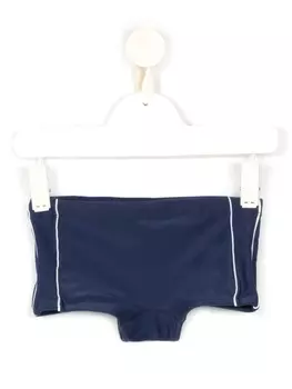 Плавки с декоративной строчкой Amir Slama, синий