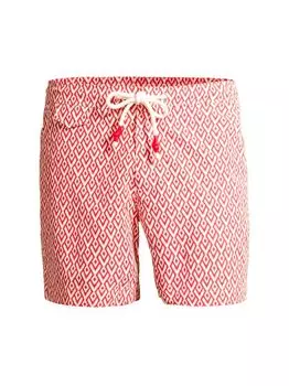 Плавки с геометрическим принтом Orlebar Brown, красный