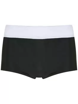 Плавки с контрастной вставкой Amir Slama, черный