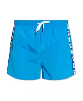 Плавки с логотипом Dsquared2, синий