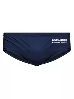 Плавки с логотипом DSQUARED2, синий