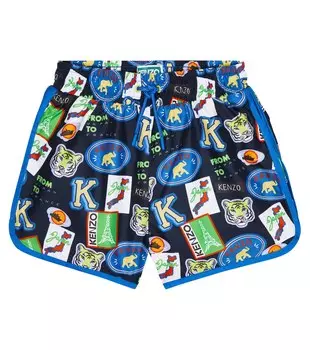 Плавки с логотипом Kenzo, синий