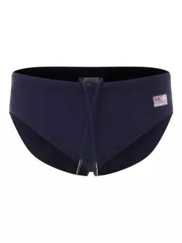 Плавки с логотипом MC2 Saint Barth Kids, синий