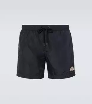 Плавки с логотипом Moncler, Naval Blue