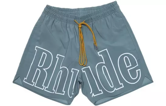 Плавки с логотипом Rhude, синий