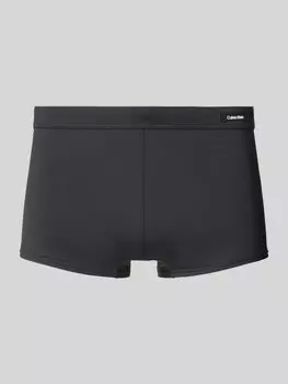 Плавки с нашивкой-лейблом Calvin Klein Underwear, черный