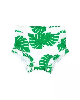 Плавки с оборками Monica + Andy, зеленый