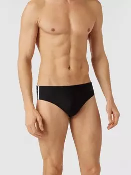 Плавки с полосками-лейблами ADIDAS SPORTSWEAR, черный