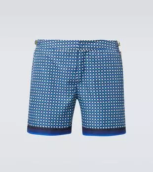 Плавки с принтом бульдога Orlebar Brown, Catalina Blue