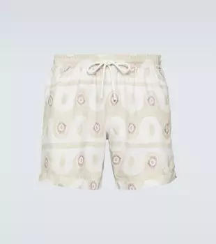 Плавки с принтом Commas, бежевый