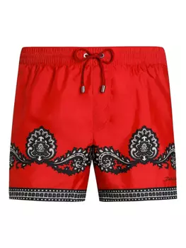 Плавки с принтом Dolce & Gabbana, красный
