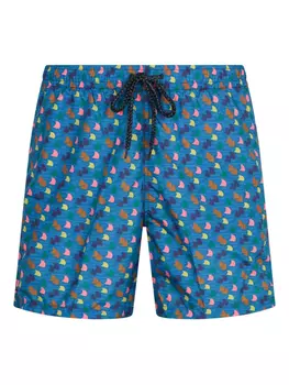 Плавки с принтом Drumohr, синий