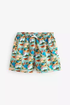 Плавки с принтом Next, мультиколор